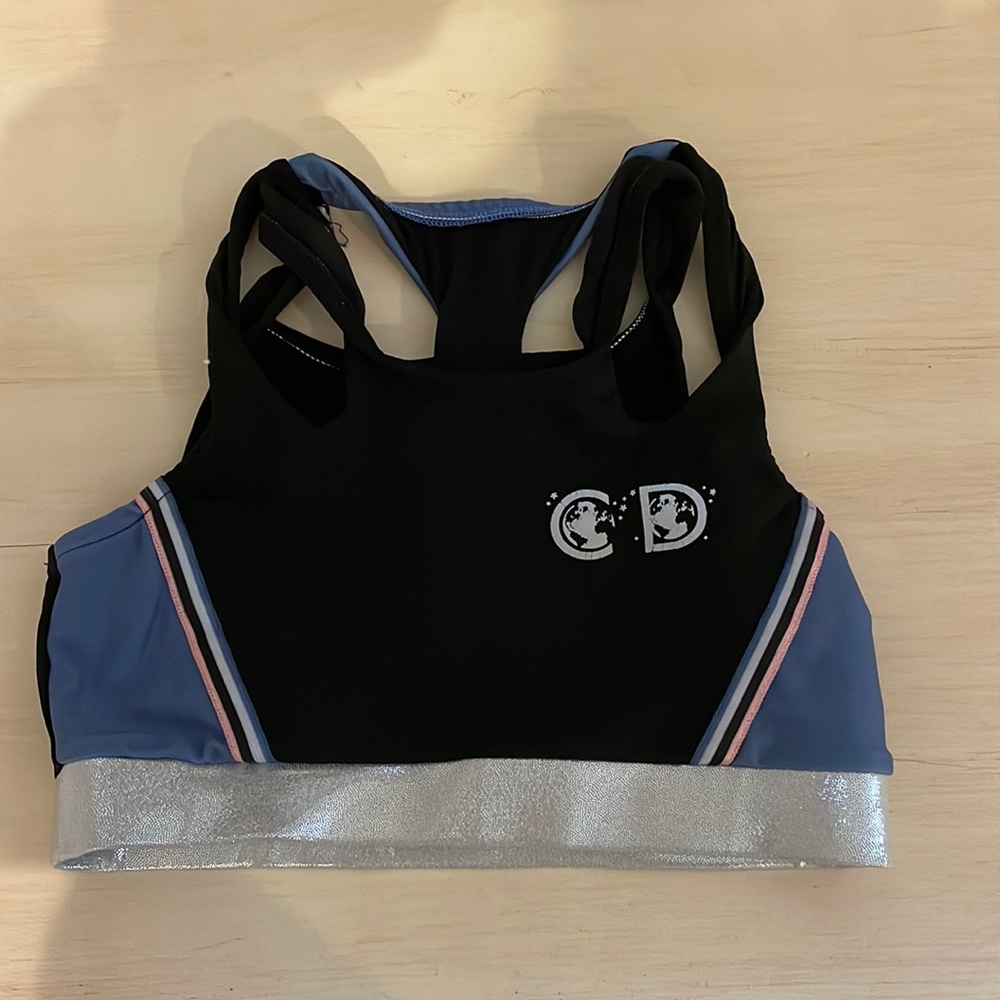 Cheer/dance USASF world championship sports bra